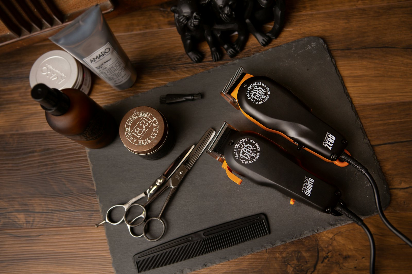 Clippers, scissors and grooming products